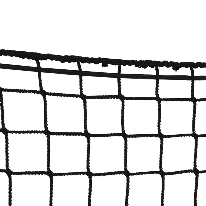 Plasă de remorcă cu funie elastică, negru, 4x4 m, PP - WALTI WALTI