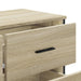 Comodă cu sertare, stejar sonoma 91x35,5x74,5 cm lemn prelucrat - WALTI WALTI