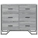 Comodă cu sertare, gri sonoma 91x35,5x74,5 cm lemn prelucrat - WALTI WALTI