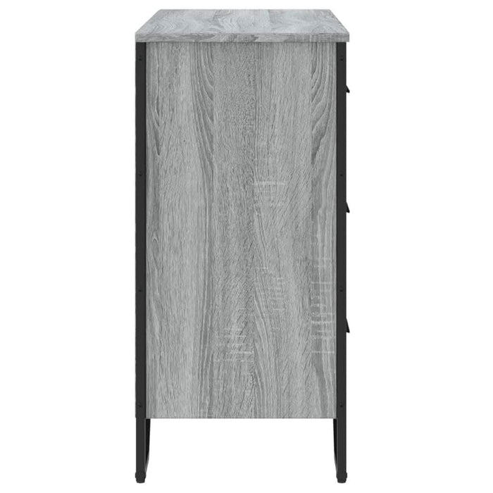 Comodă cu sertare, gri sonoma 91x35,5x74,5 cm lemn prelucrat - WALTI WALTI