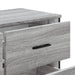Comodă cu sertare, gri sonoma 91x35,5x74,5 cm lemn prelucrat - WALTI WALTI