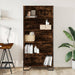 Bibliotecă, stejar fumuriu, 80x31x169 cm, lemn prelucrat - WALTI WALTI
