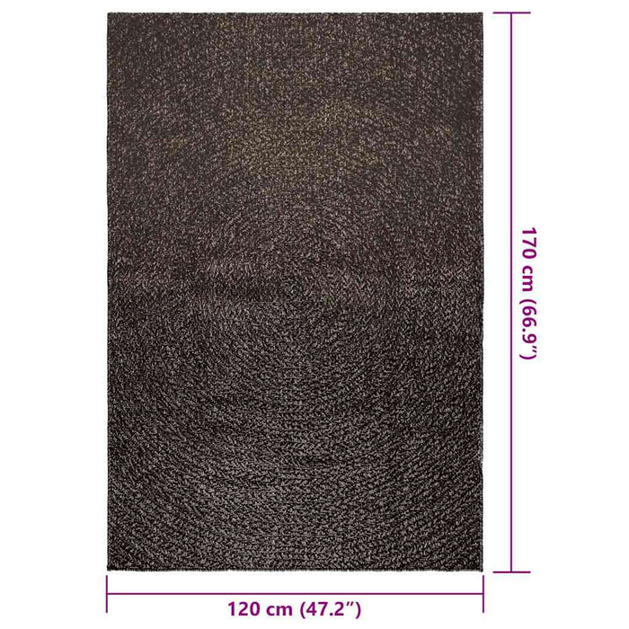 Covor „ZIZUR” Antracit aspect iuta pentru interior și exterior WALTI