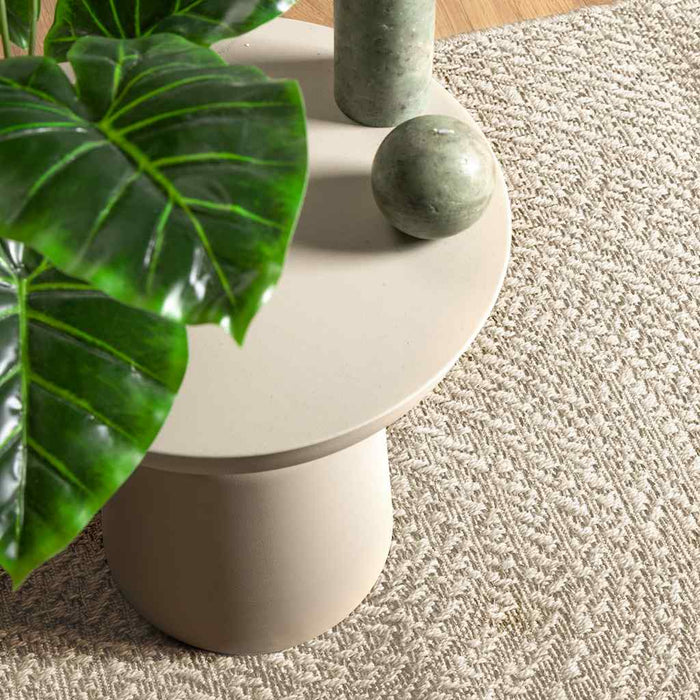 Covor „ZIZUR” crem aspect iută pentru interior și exterior WALTI