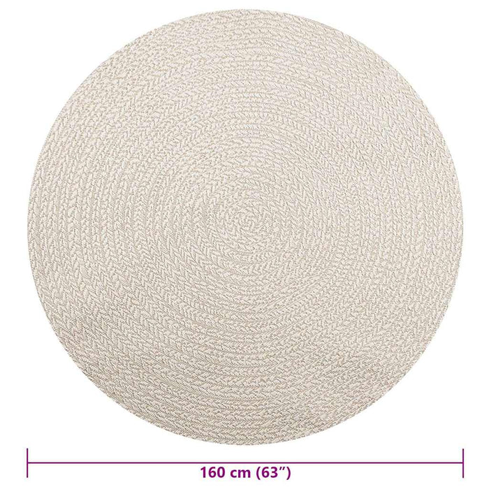 Covor „ZIZUR” crem aspect iuta pentru interior și exterior WALTI