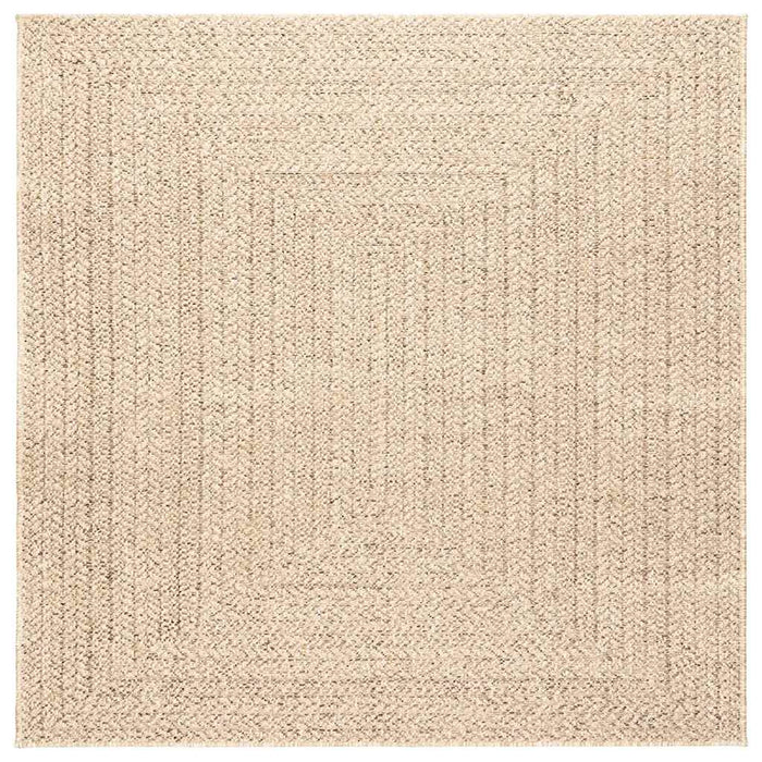 Covor ZIZUR aspect iută, 120x120cm, pentru interior și exterior - WALTI WALTI