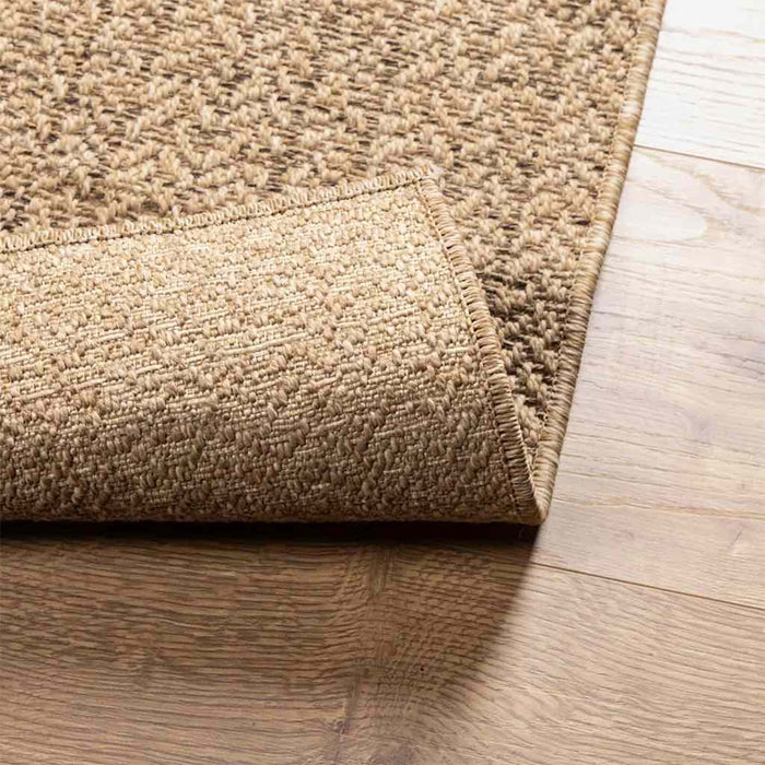 Covor ZIZUR aspect iută 140x200 cm, pentru interior și exterior - WALTI WALTI