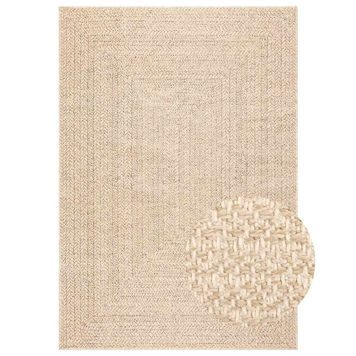 Covor ZIZUR aspect iută 160x230 cm, pentru interior și exterior WALTI