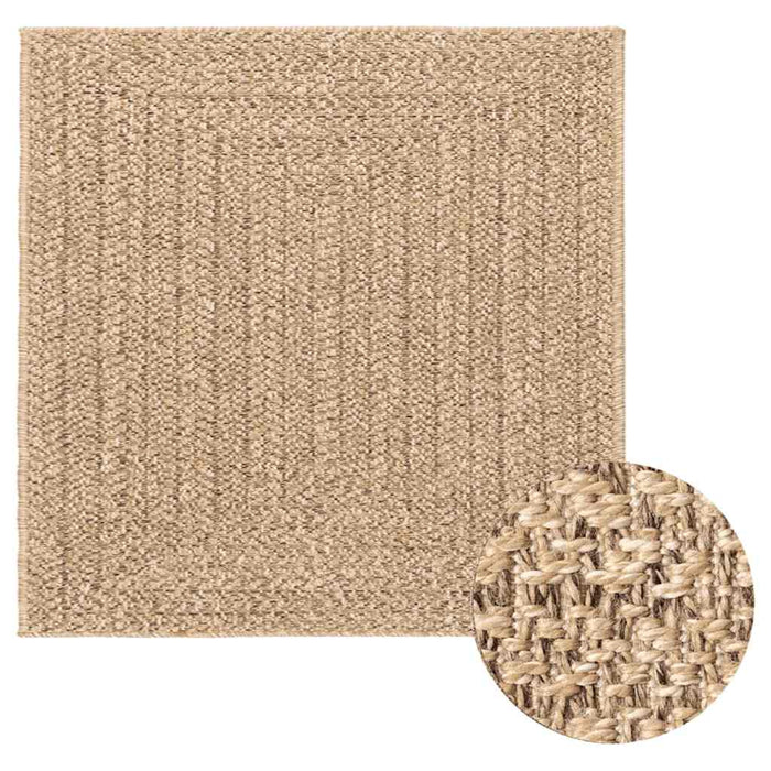 Covor ZIZUR aspect iută 200x290 cm pentru interior și exterior - WALTI WALTI