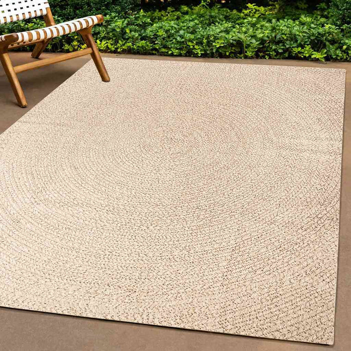 Covor ZIZUR aspect iută 120x170 cm, pentru interior și exterior - WALTI WALTI