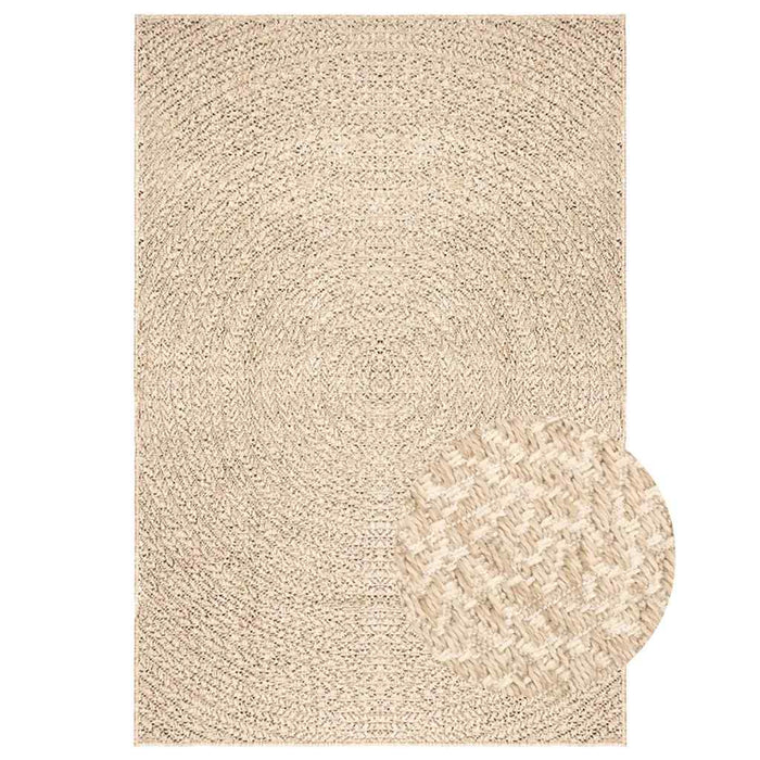 Covor ZIZUR aspect iută 120x170 cm, pentru interior și exterior - WALTI WALTI