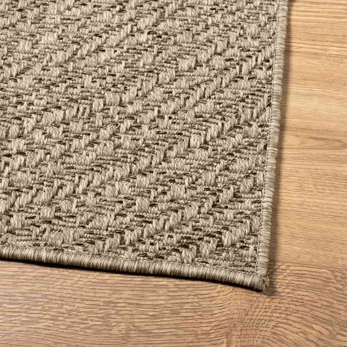 Covor ZIZUR aspect iută 140x200 cm, pentru interior și exterior - WALTI WALTI