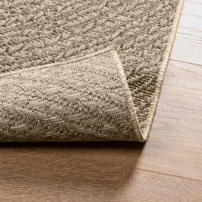 Covor ZIZUR aspect iută 140x200 cm, pentru interior și exterior - WALTI WALTI