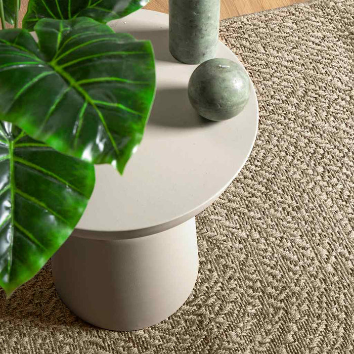 Covor ZIZUR aspect iută 160x230 cm, pentru interior și exterior - WALTI WALTI