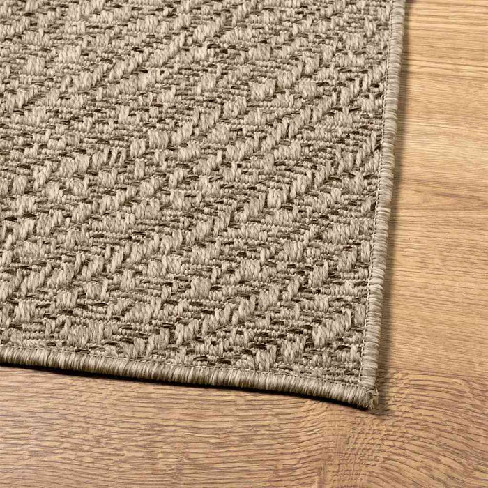 Covor ZIZUR aspect iută 160x230 cm, pentru interior și exterior - WALTI WALTI