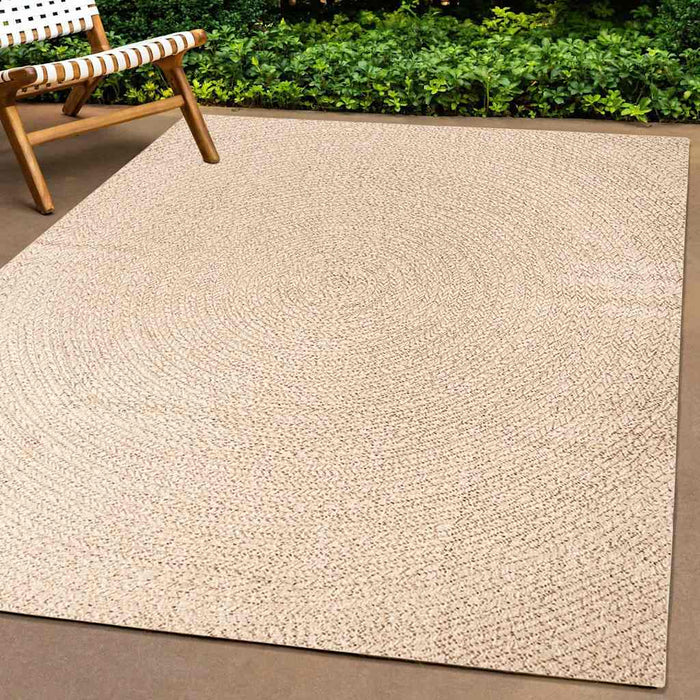 Covor ZIZUR aspect iută, 200x200cm, pentru interior și exterior WALTI