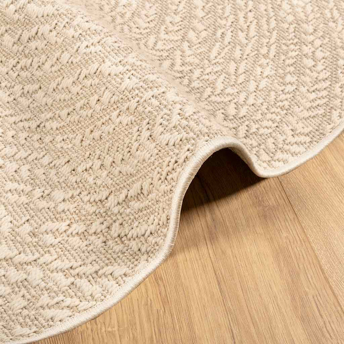 Covor ZIZUR, aspect iută, Ø 120 cm, pentru interior și exterior WALTI