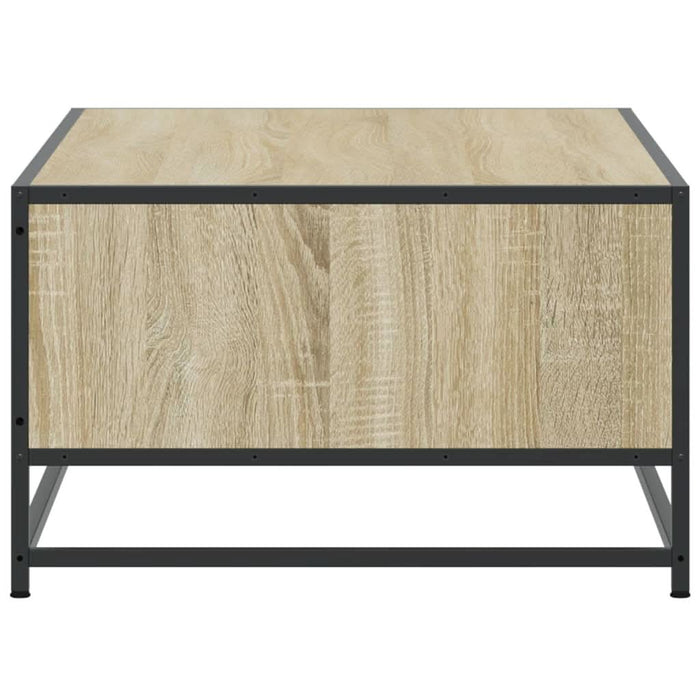 Măsuță cafea stejar sonoma 100x57x35 cm lemn prelucrat și metal - WALTI WALTI