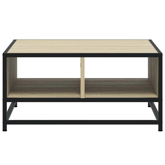 Măsuță cafea stejar sonoma 60,5x60,5x30 cm lemn prelucrat/metal - WALTI WALTI
