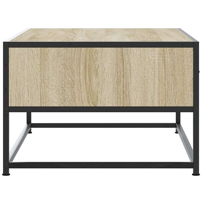 Măsuță cafea stejar sonoma 100x50x35 cm lemn prelucrat și metal - WALTI WALTI
