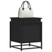 Cutie de depozitare cu capac negru 40x40x51,5 cm lemn prelucrat - WALTI WALTI