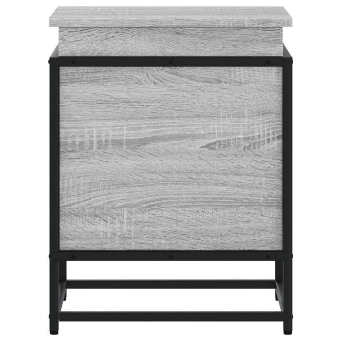 Cutie depozitare gri sonoma 40x40x51,5 cm lemn prelucrat - WALTI WALTI