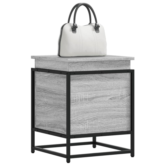 Cutie depozitare gri sonoma 40x40x51,5 cm lemn prelucrat - WALTI WALTI