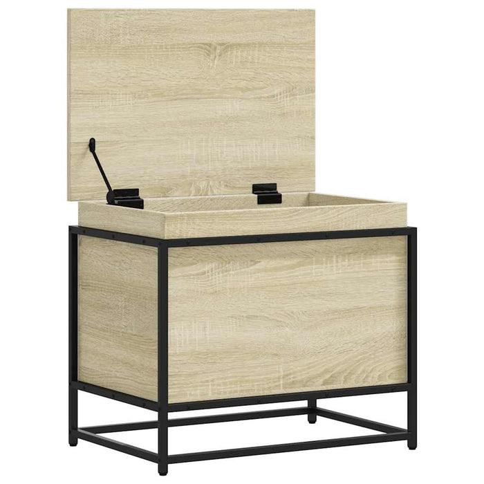 Cutie depozitare stejar sonoma 60x40x51,5 cm lemn prelucrat - WALTI WALTI