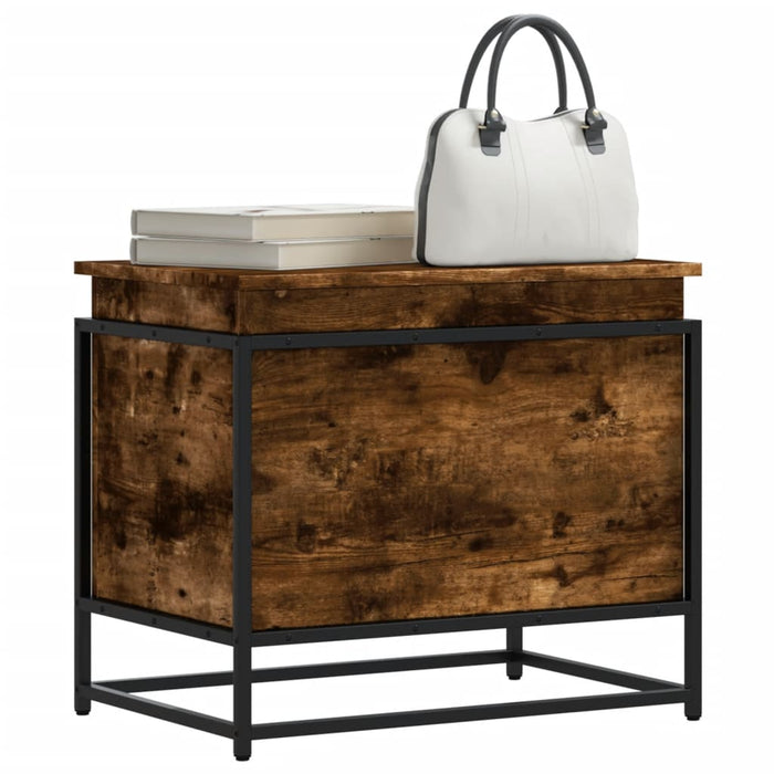 Cutie depozitare stejar sonoma 60x40x51,5 cm lemn prelucrat - WALTI WALTI