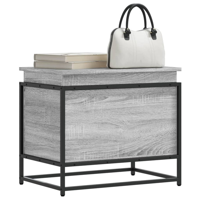 Cutie depozitare gri sonoma 60x40x51,5 cm lemn prelucrat - WALTI WALTI