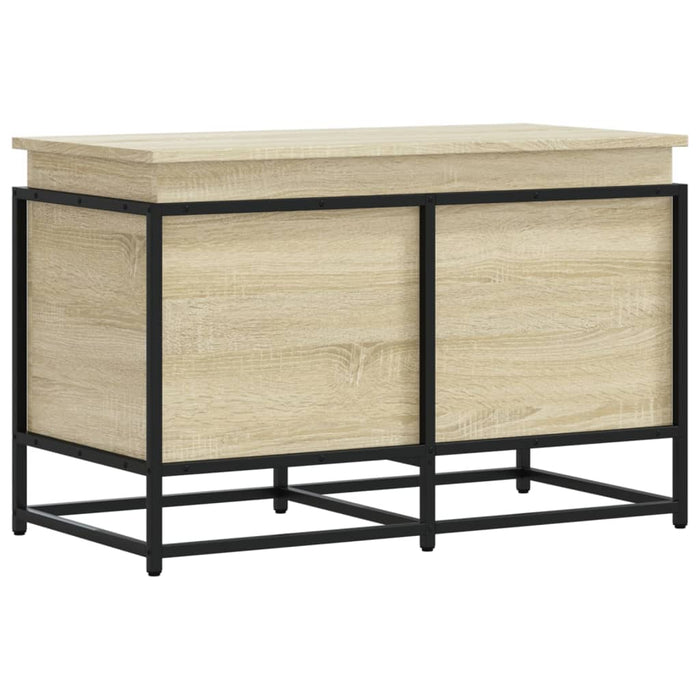 Cutie depozitare stejar sonoma 80x40x51,5 cm lemn prelucrat - WALTI WALTI