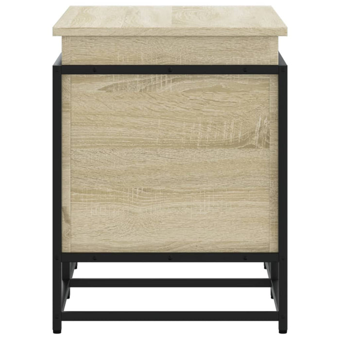 Cutie depozitare stejar sonoma 80x40x51,5 cm lemn prelucrat - WALTI WALTI