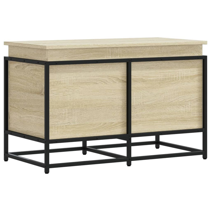 Cutie depozitare stejar sonoma 80x40x51,5 cm lemn prelucrat - WALTI WALTI