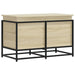 Cutie depozitare stejar sonoma 80x40x51,5 cm lemn prelucrat - WALTI WALTI