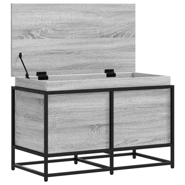 Cutie depozitare gri sonoma 80x40x51,5 cm lemn prelucrat - WALTI WALTI