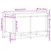 Cutie depozitare gri sonoma 80x40x51,5 cm lemn prelucrat - WALTI WALTI