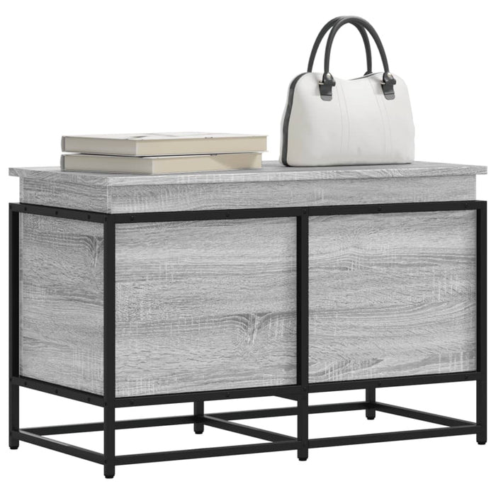 Cutie depozitare gri sonoma 80x40x51,5 cm lemn prelucrat - WALTI WALTI