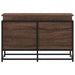 Cutie depozitare stejar maro 80x40x51,5 cm lemn prelucrat - WALTI WALTI