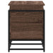 Cutie depozitare stejar maro 80x40x51,5 cm lemn prelucrat - WALTI WALTI