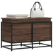 Cutie depozitare stejar maro 80x40x51,5 cm lemn prelucrat - WALTI WALTI