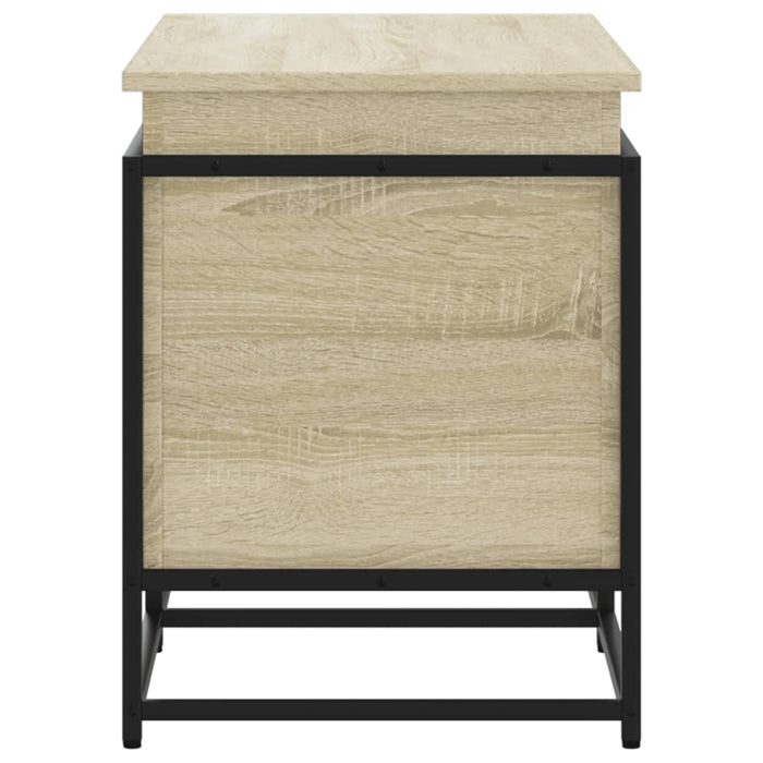 Cutie depozitare stejar sonoma 100x40x51,5 cm lemn prelucrat - WALTI WALTI