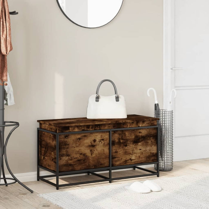 Cutie depozitare stejar sonoma 100x40x51,5 cm lemn prelucrat - WALTI WALTI