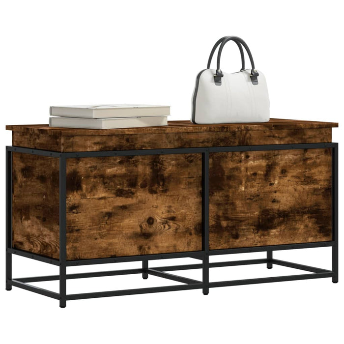 Cutie depozitare stejar sonoma 100x40x51,5 cm lemn prelucrat - WALTI WALTI