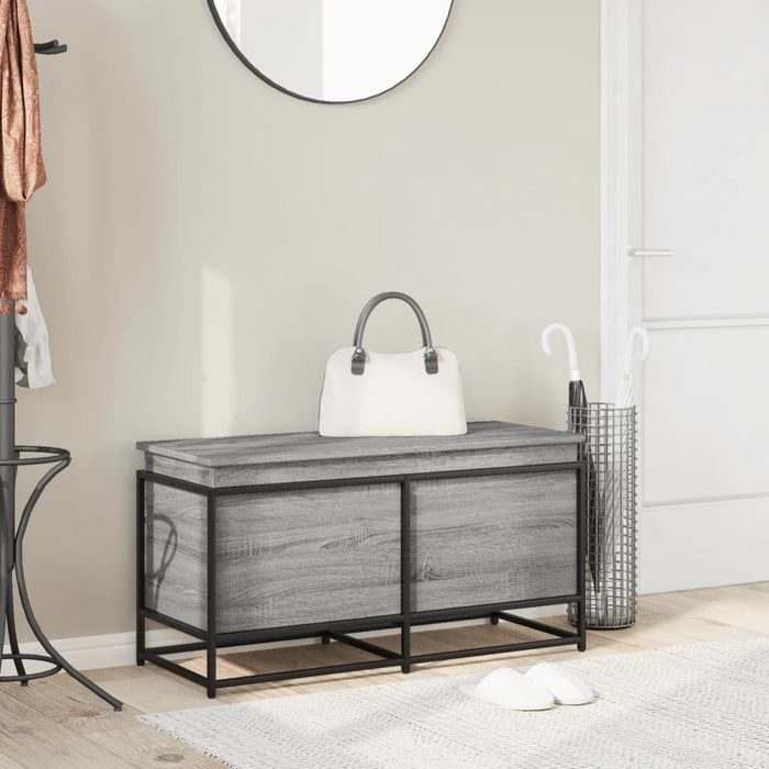 Cutie depozitare gri sonoma 100x40x51,5 cm lemn prelucrat - WALTI WALTI