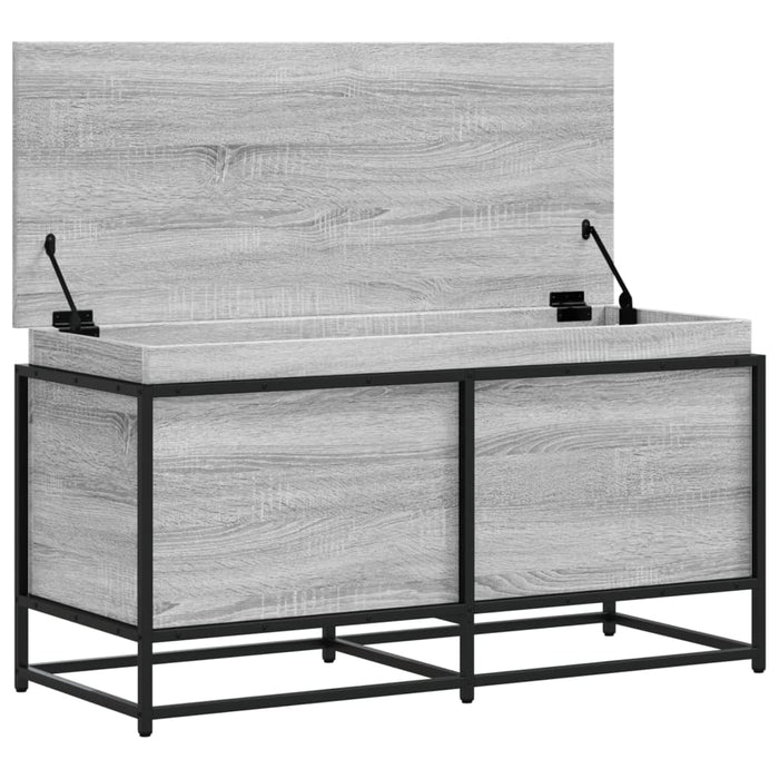 Cutie depozitare gri sonoma 100x40x51,5 cm lemn prelucrat - WALTI WALTI