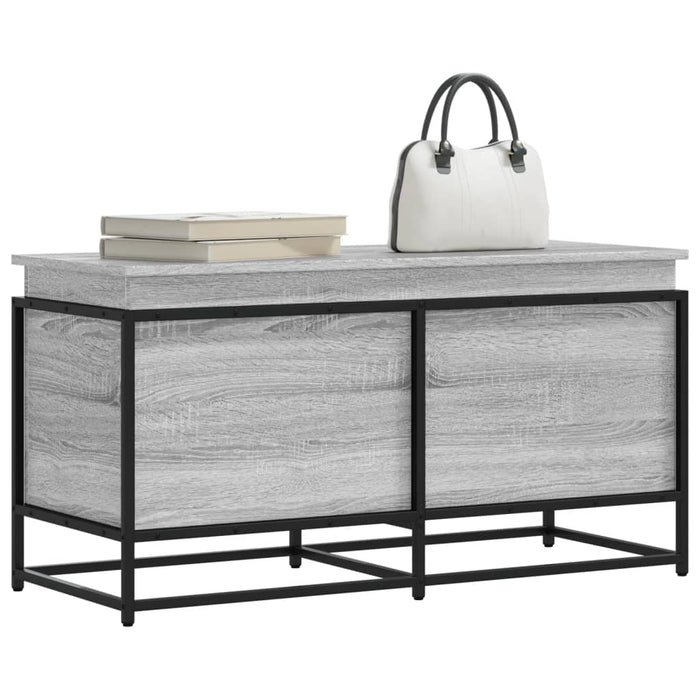 Cutie depozitare gri sonoma 100x40x51,5 cm lemn prelucrat - WALTI WALTI