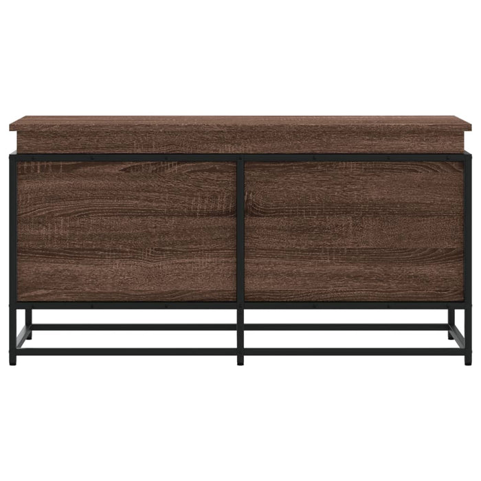 Cutie depozitare stejar maro 100x40x51,5 cm lemn prelucrat - WALTI WALTI