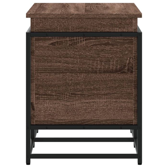 Cutie depozitare stejar maro 100x40x51,5 cm lemn prelucrat - WALTI WALTI