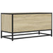 Dulap TV, stejar sonoma, 80x34,5x40 cm, lemn prelucrat și metal - WALTI WALTI