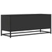 Dulap TV, negru, 100x34,5x40 cm, lemn prelucrat și metal - WALTI WALTI